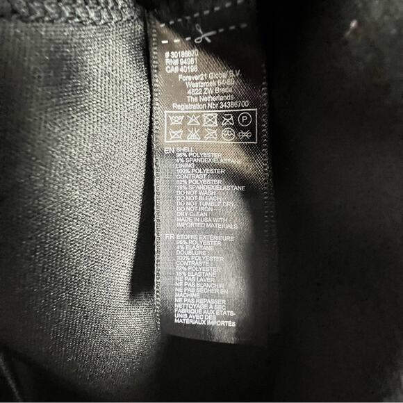 Forever 21 Women's Sequin Style Black Mesh Back Holiday Style Dress Sz M - Picture 6 of 13